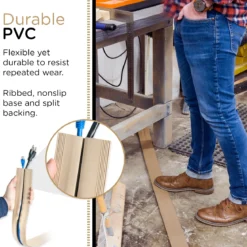 Cordinate Cable Management Floor Cover, 6ft.