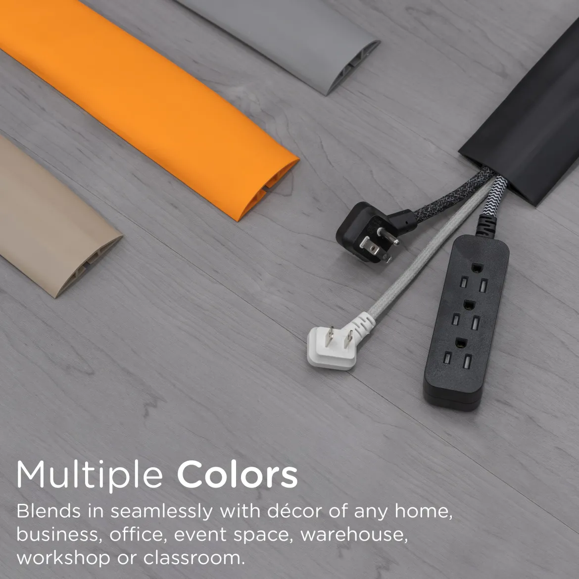 Cordinate Cable Management Floor Cover, 6ft.