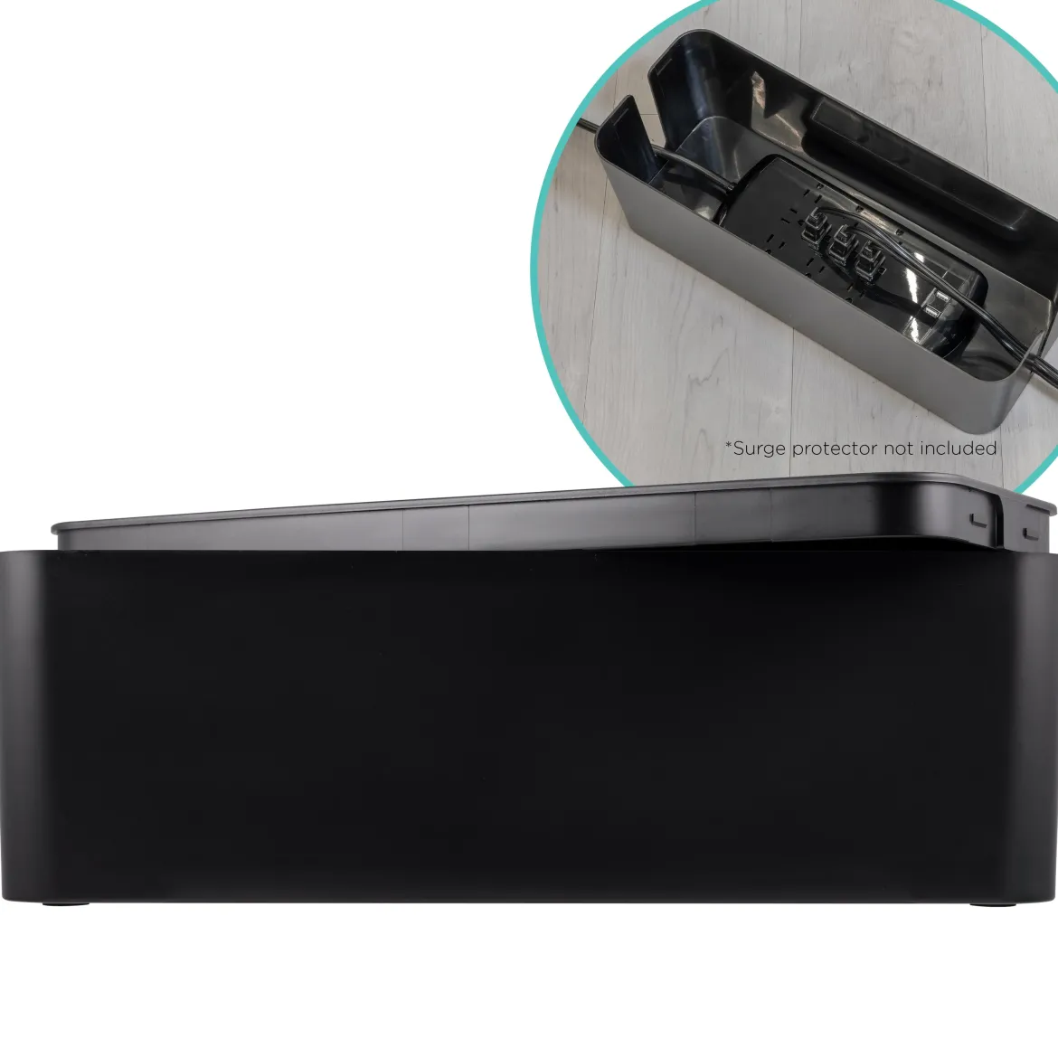 Cordinate Cord Management Box, Black