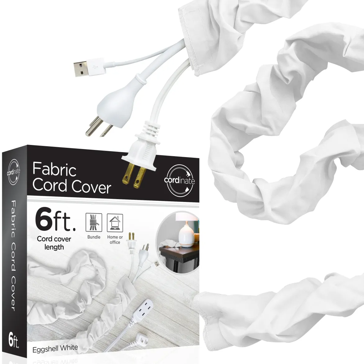 Cordinate Fabric Cord Cover