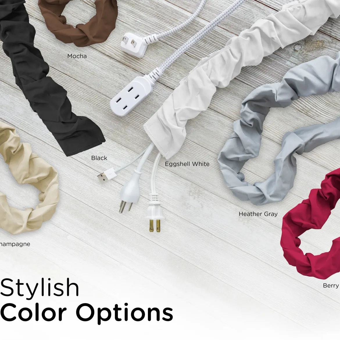Cordinate Fabric Cord Cover