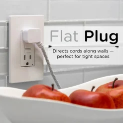 Cordinate 8ft. 3-Outlet Indoor Extension Cord