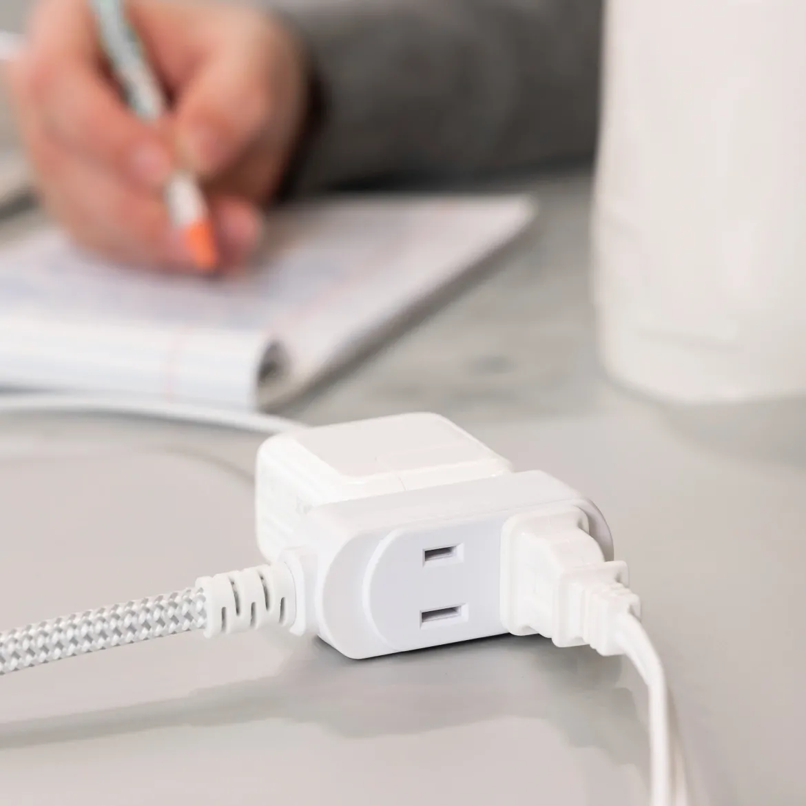 Cordinate 8ft. 3-Outlet Indoor Extension Cord