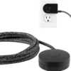Cordinate Tabletop Switch with 6ft. Braided Cord, Black