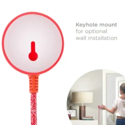 Cordinate Tabletop Switch with 6ft. Braided Cord, Coral