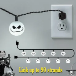 Disney Jack Skellington String Lights