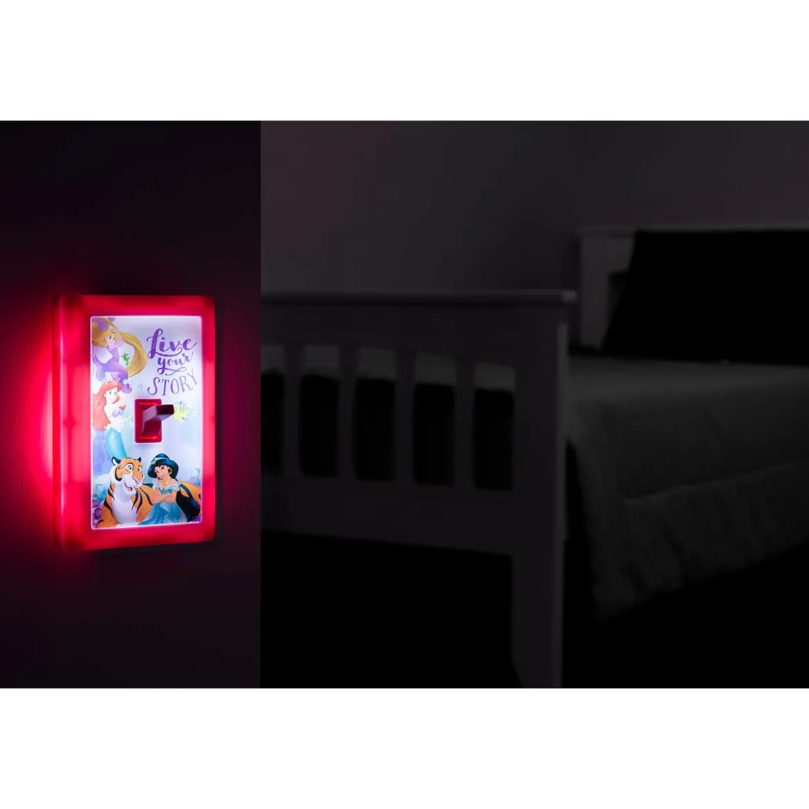 Disney Princess LED Light Switch, Pink