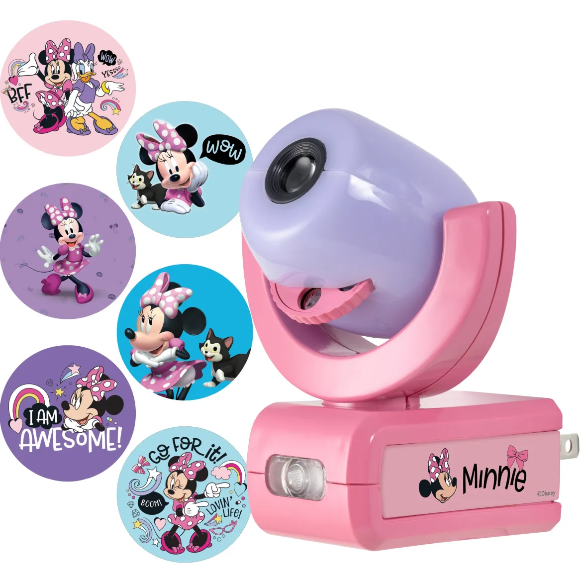 Disney Projectables Disney Minnie Mouse LED Kids Night Light