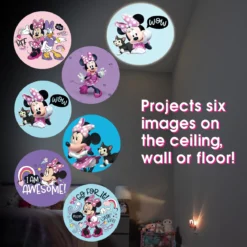 Disney Projectables Disney Minnie Mouse LED Kids Night Light