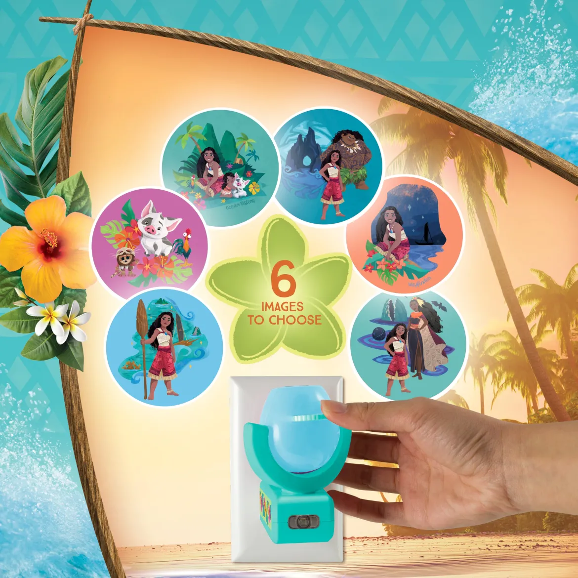 Disney’s Moana 2 Projectables LED Night Light