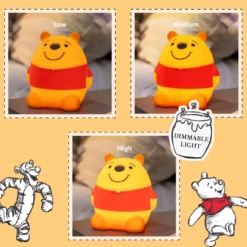 Disney Winnie the Pooh Squish’ems Dimmable Tabletop LED Night Light