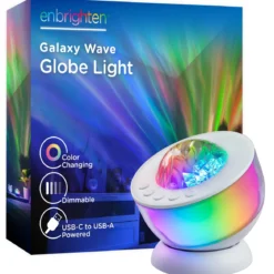 Enbrighten Galaxy Wave Projector Globe Light