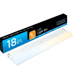 Enbrighten 18in. Direct Wire LED Light Bar, White