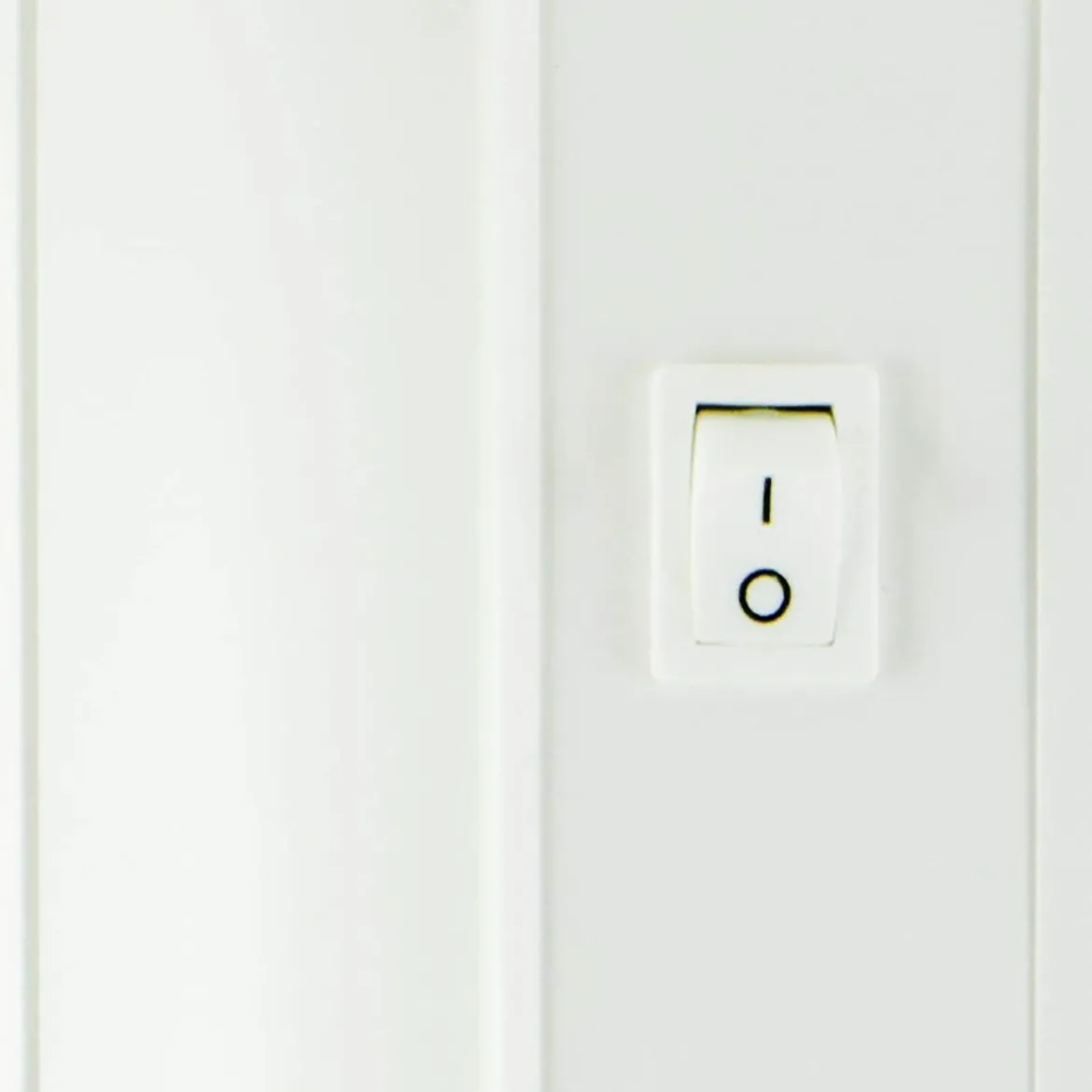 Enbrighten 12 in. Direct Wire LED Under Cabinet Light Fixture, White