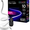 Enbrighten Indoor/Outdoor LED Flex Light, 16.5ft., Color Changing