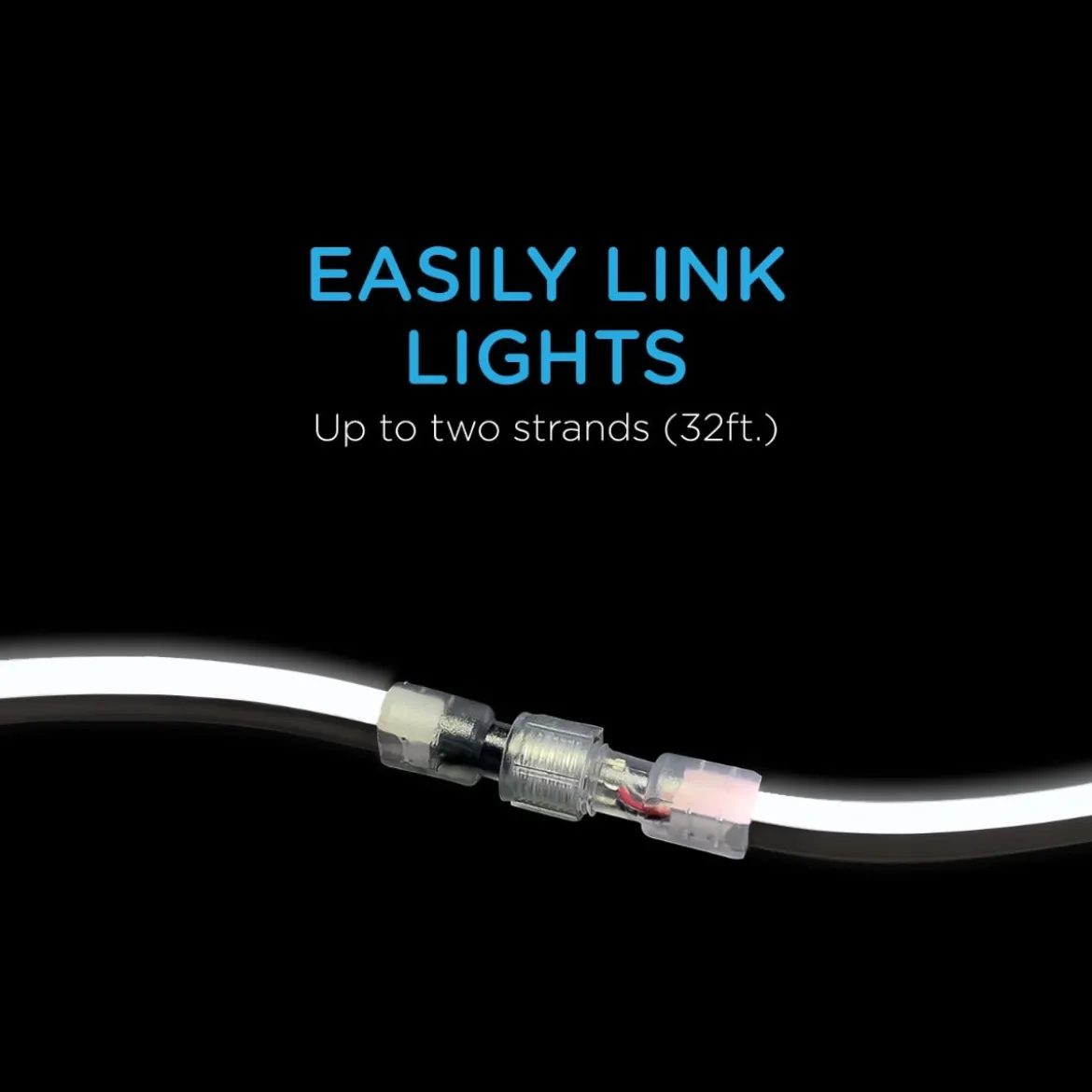 Enbrighten Indoor/Outdoor LED Flex Light, 16.5ft., Color Changing