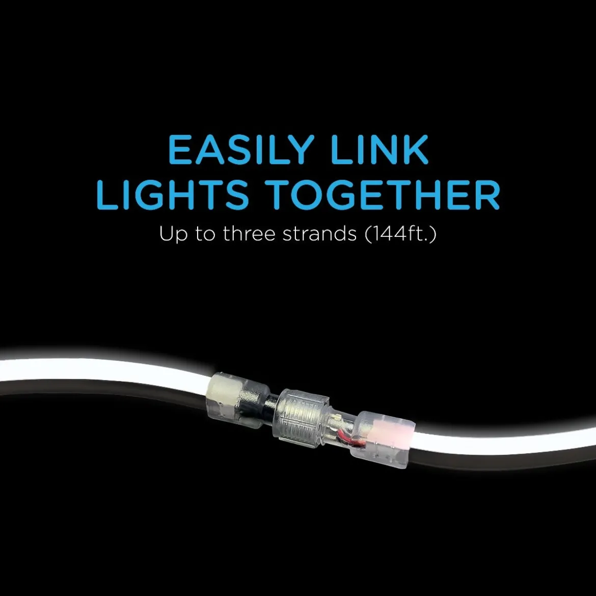 Enbrighten Indoor/Outdoor LED Flex Light, 24ft., Color Changing
