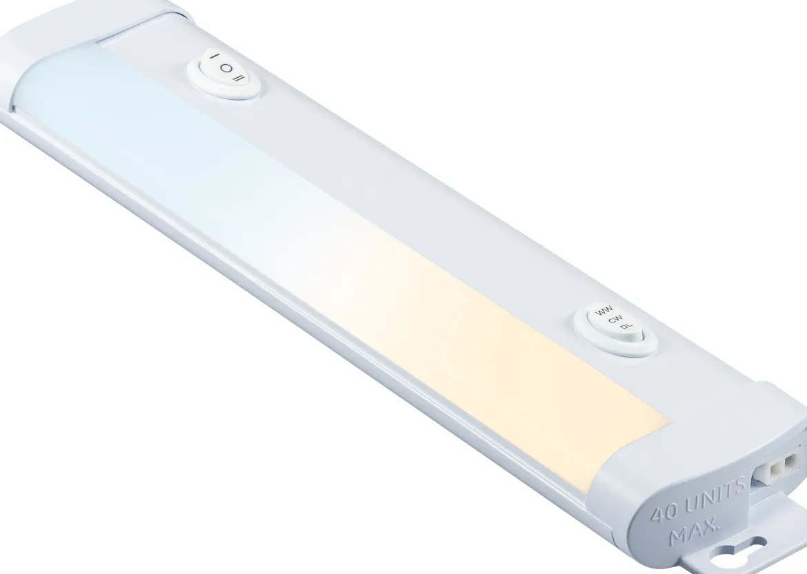 Enbrighten 10in. LED Light Fixture with White Select
