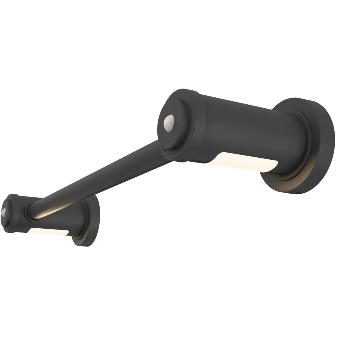 Enbrighten LED Motion Sensing Towel Bar Light, Matte Black