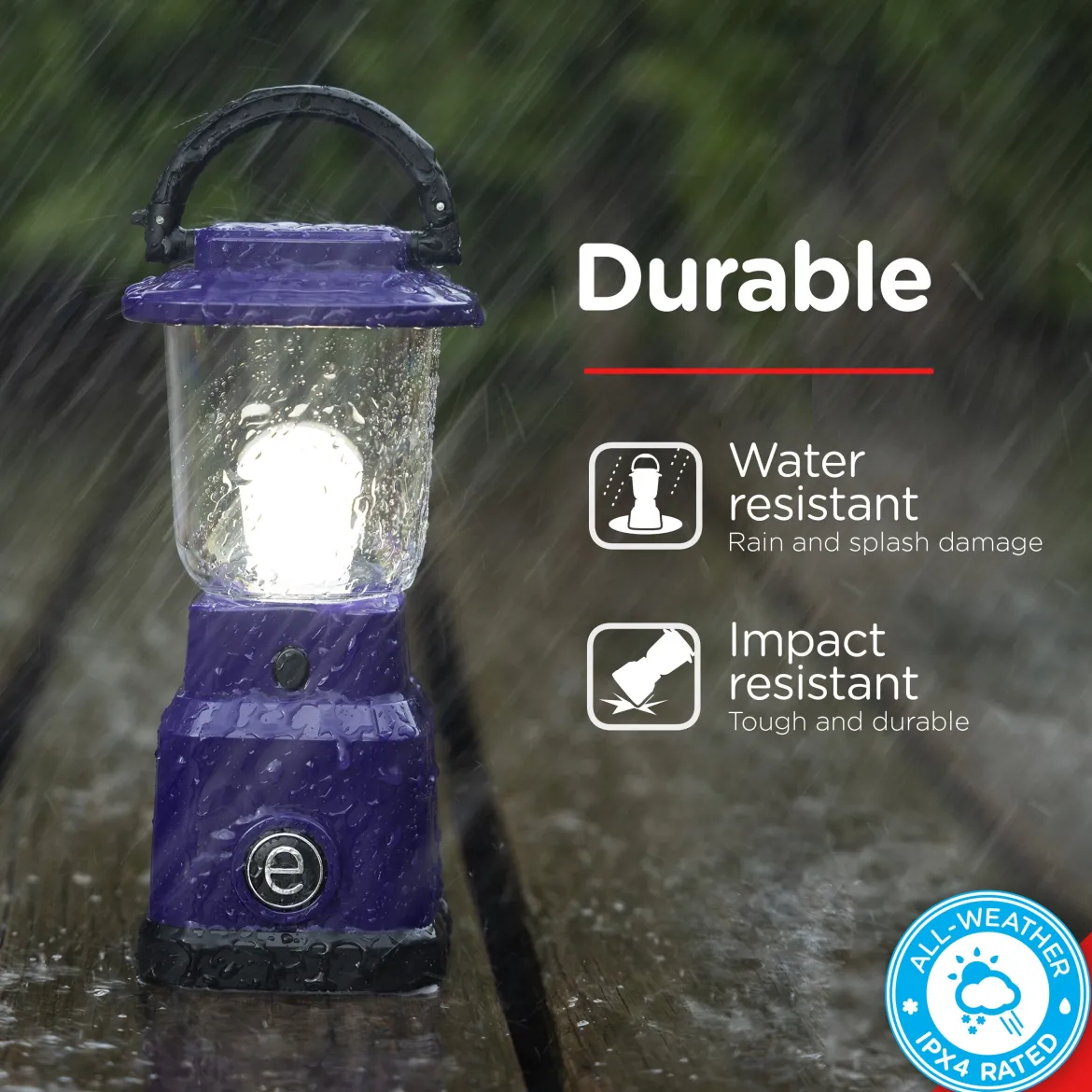 Enbrighten Mini Lantern, Purple