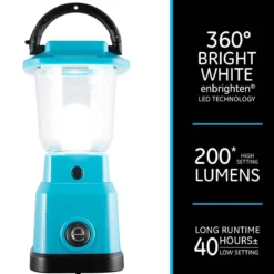 Enbrighten Mini Lantern, Teal