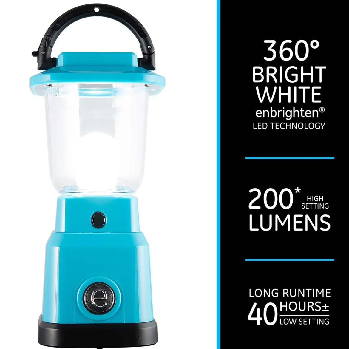 Enbrighten Mini Lantern, Teal