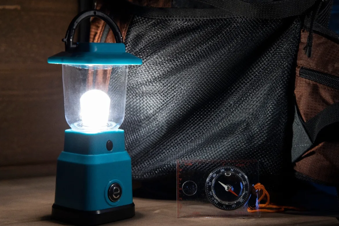 Enbrighten Mini Lantern, Teal