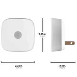 Enbrighten Mini LED Motion-Sensing Night Light, 2 Pack, White