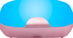 Enbrighten Tabletop Dimmable Color Changing LED SleepLite, Rose Gold