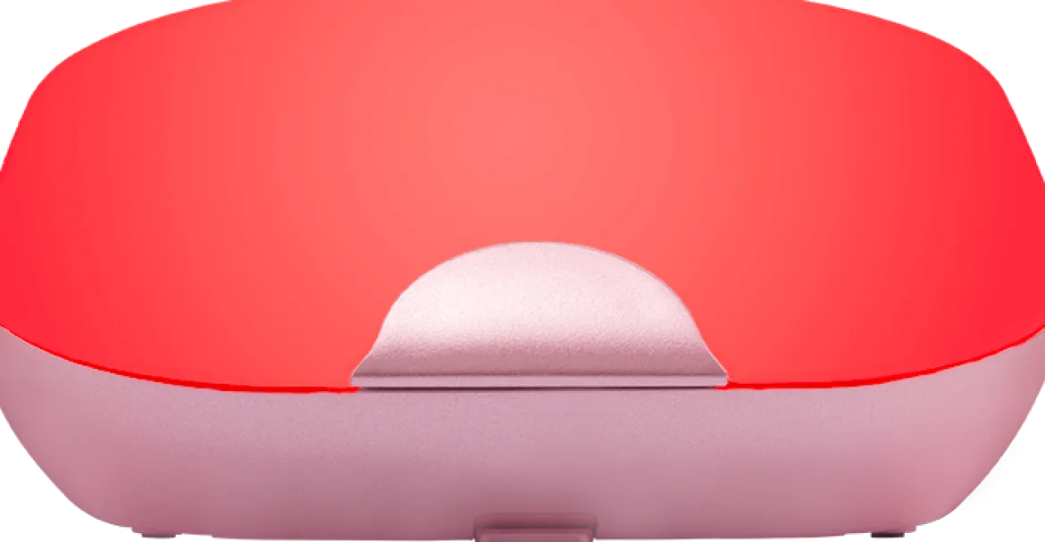 Enbrighten Tabletop Dimmable Color Changing LED SleepLite, Rose Gold