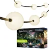 Enbrighten Warm White Globe String Lights 12 Bulbs, 44ft.