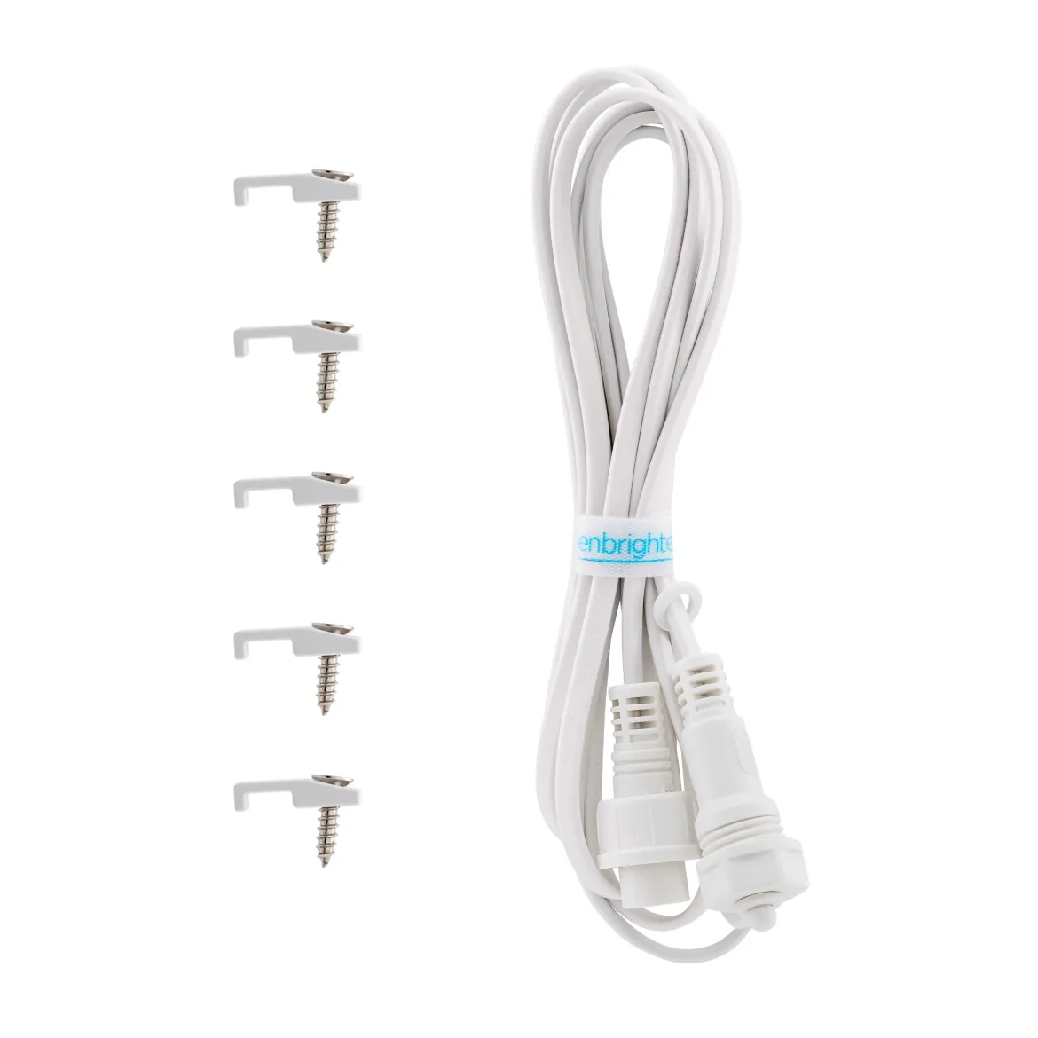 Enbrighten WiFi VIBE Eternity Eave Lights Extension Cable, 10ft. White