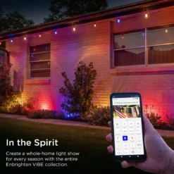 Enbrighten WiFi VIBE LED Eternity Landscape Lights, 12 Lights, 50ft.