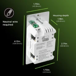 Enbrighten Z-Wave 800 Series In-Wall Smart Switch