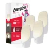 Energizer Manual Button Night Light, 4 Pack, White