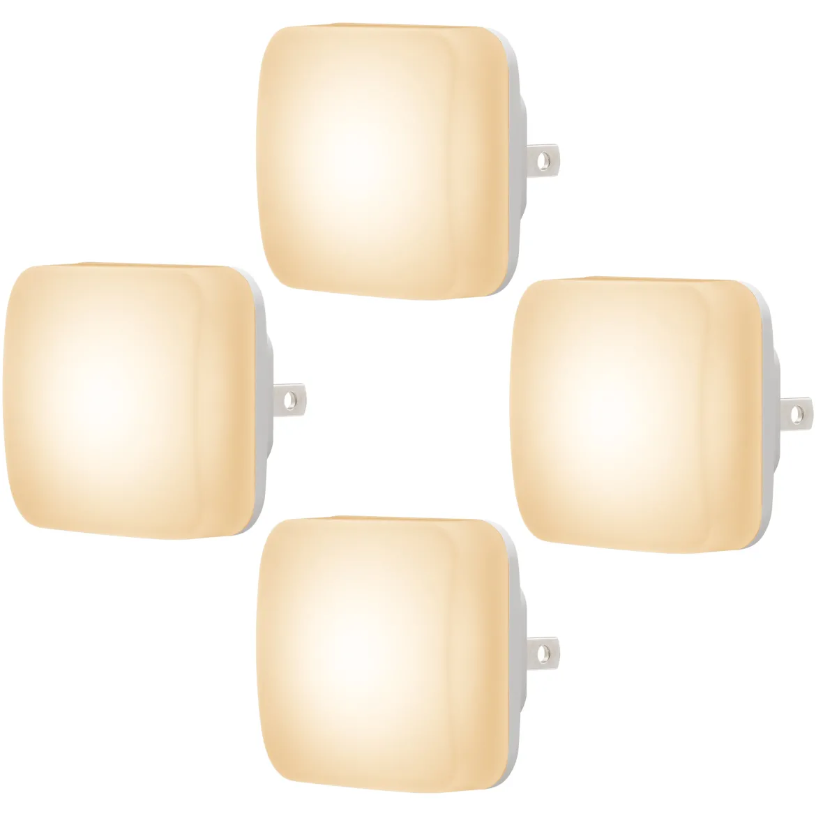 Energizer Mini Square LED Night Light, 4 Pack
