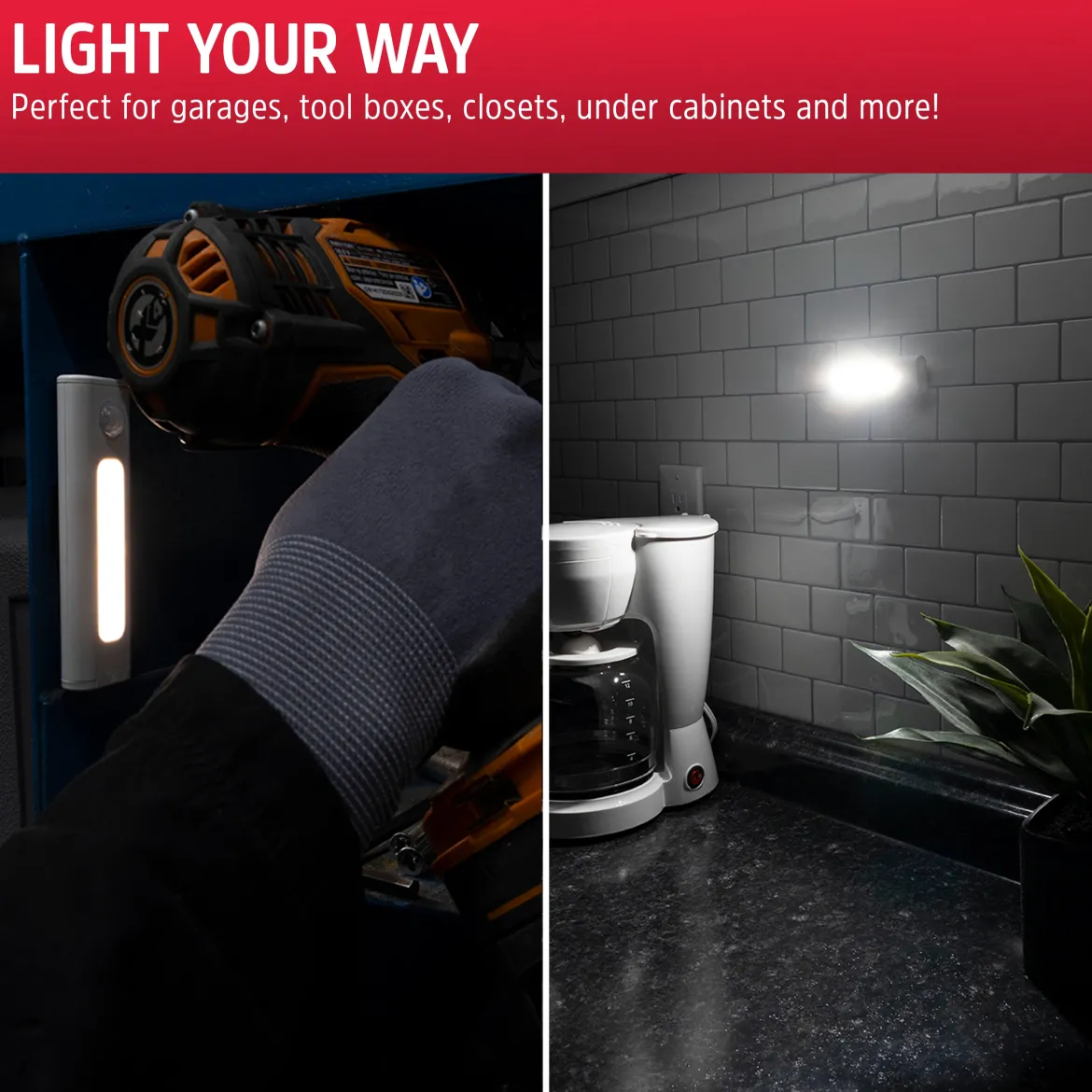 Energizer Motion-Sensing Magnet Mount Stick Light