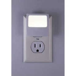 GE Always On LED Night Lights, 2 Pack, White