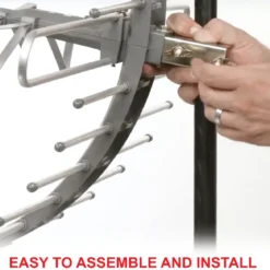 GE-branded Pro Attic-Mount HD TV Antenna