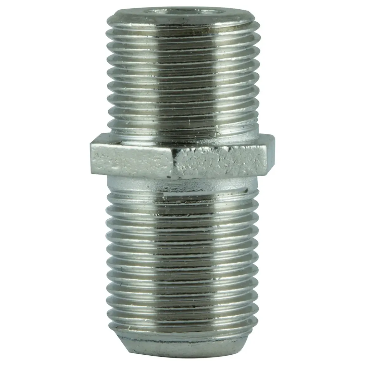 GE Coaxial Cable Extension Adapter, 4 Pack, Silver