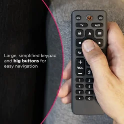 GE 2-Device Universal Remote Control, Charcoal
