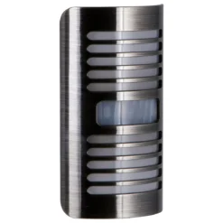 GE Enbrighten Motion-Select LED Night Light, Brushed Nickel