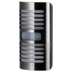 GE Enbrighten Motion-Select LED Night Light, Brushed Nickel
