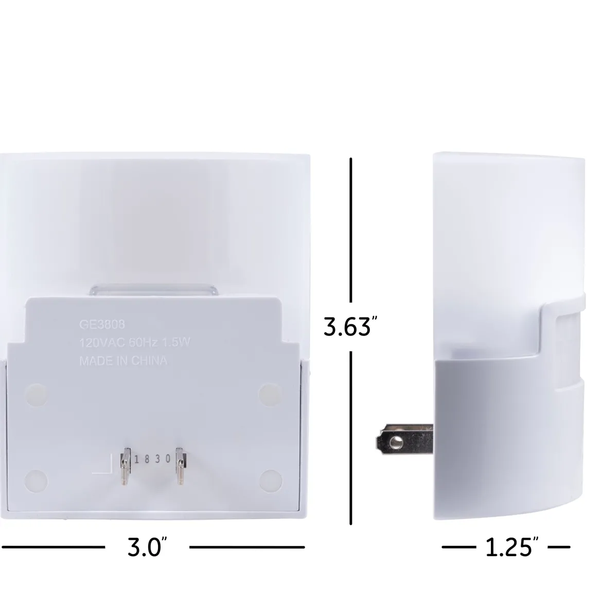 GE Enbrighten UltraBrite Motion Activated LED Night Light, White