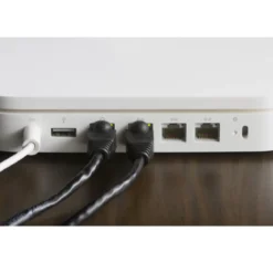 GE 7 ft. Cat 5e Ethernet Cable, Black