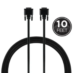 GE 10ft. DVI-D Dual Link Cable, Black