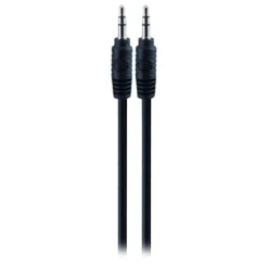 GE 6ft. 3.5mm Auxiliary Audio Cable, Black