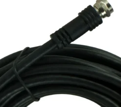 GE 25ft. RG6 Coaxial Cable, Black
