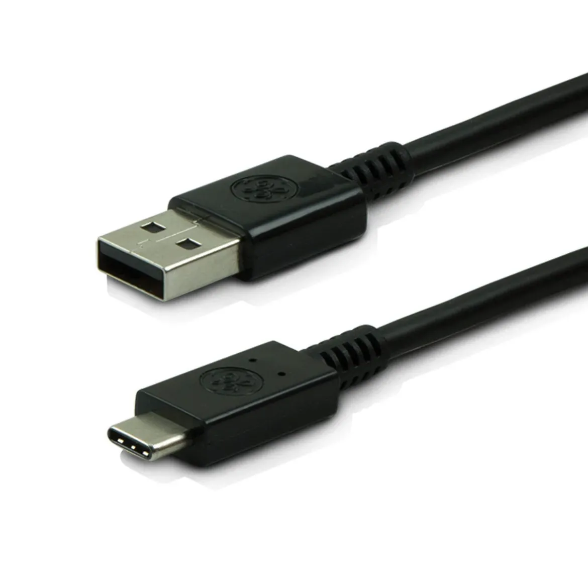 GE 6.5ft. USB-A to USB-C Charging Cable, Black