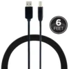 GE 6ft. USB Printer Cable, Black
